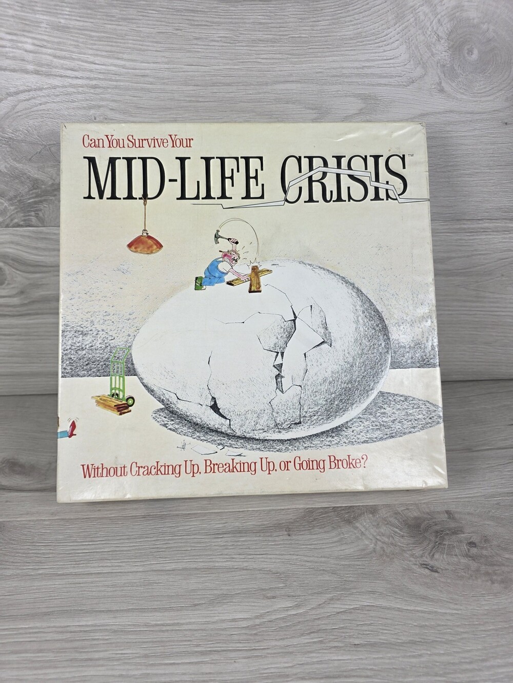Mid-Life Crisis Original Issue Vtg Board Game w Box Family Humor 1982 SU61